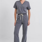 Scrub Feminino Step - Cinza