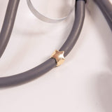 Charm Para Estetoscópio Estrela - Dourado