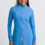 Jaleco Feminino Boost - Azul Claro