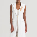 Jaleco Feminino Esther by PatBO - Off White