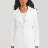 Jaleco Feminino Claire - Off White