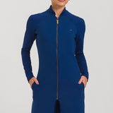 Jaleco Feminino Eagle - Azul Marinho