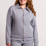 Jaqueta Feminina Classic - Cinza