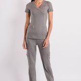 Scrub Feminino Coach - Cinza Chumbo