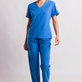 Scrub Feminino Easy - Azul