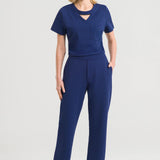 Scrub Feminino Life Style - Azul Marinho