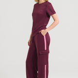 Scrub Feminino Sporty - Bordô