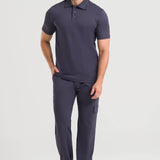 Scrub Masculino Polo - Cinza