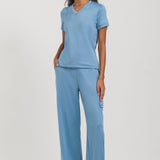Scrub Feminino Play - Azul Soft