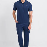 Scrub Masculino Polo - Azul Marinho