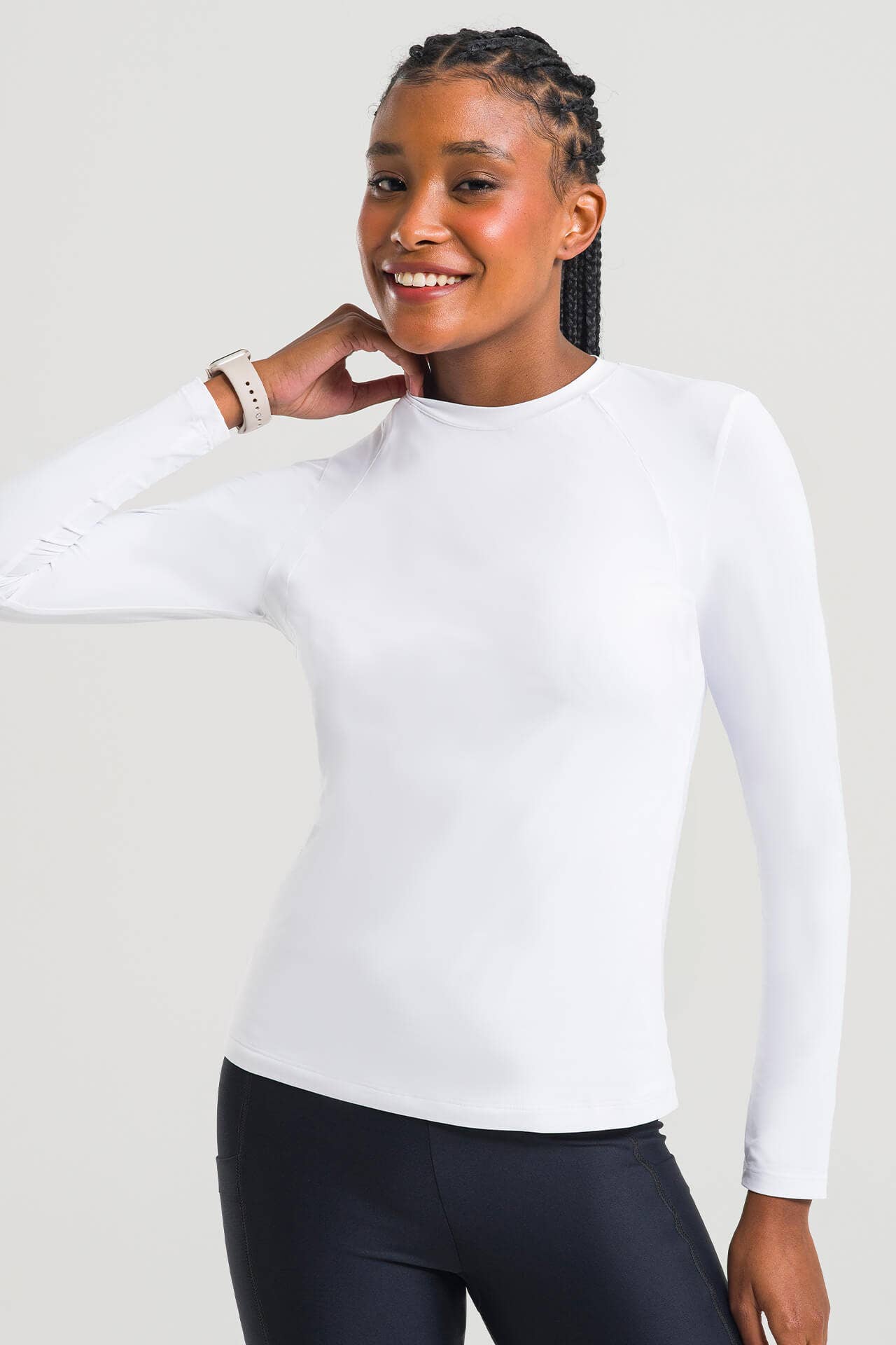 Blusa Manga Longa Underscrub Up - Branca