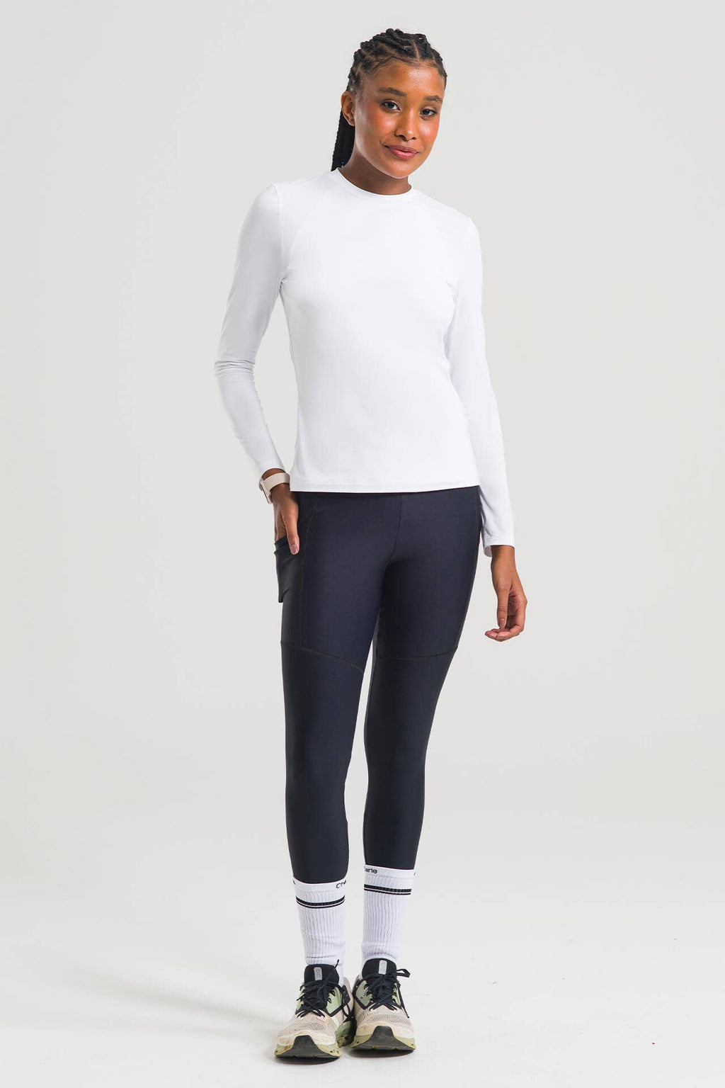 Blusa Manga Longa Underscrub Up - Branca