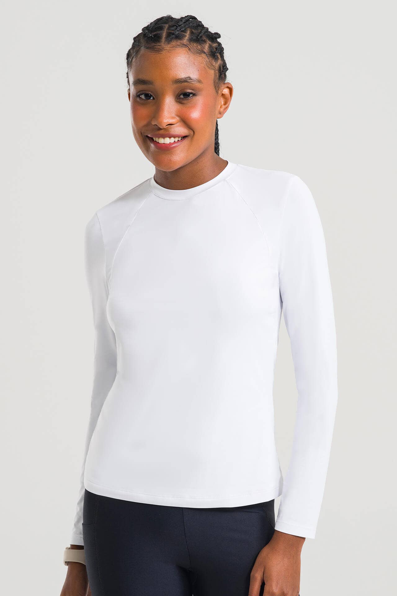 Blusa Manga Longa Underscrub Up - Branca