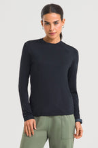Blusa Manga Longa Underscrub Up - Preta
