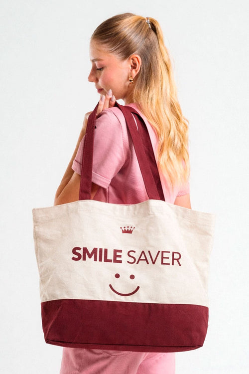 Bolsa Cherie Smile Saver - Rosa