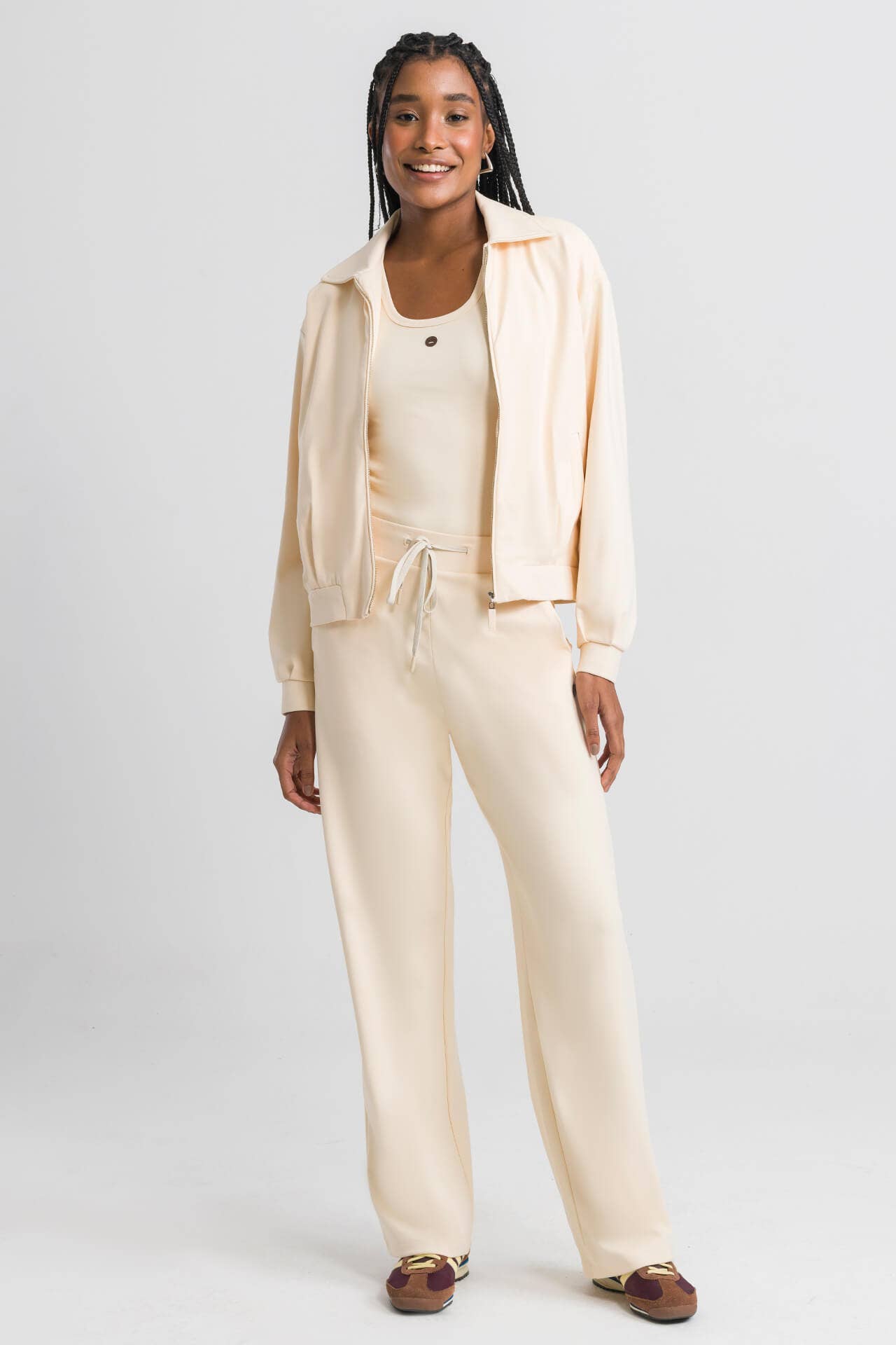 Calça Feminina Flare Hit - Bege