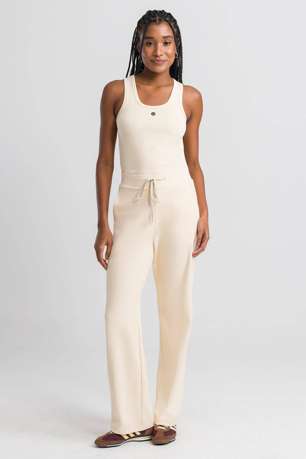 Calça Feminina Flare Hit - Bege