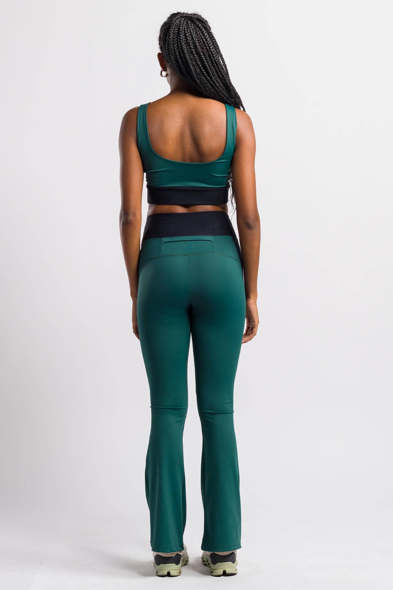 Calça Feminina Flare Match - Verde Petróleo