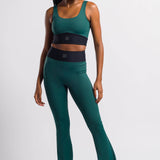 Calça Feminina Flare Match - Verde Petróleo
