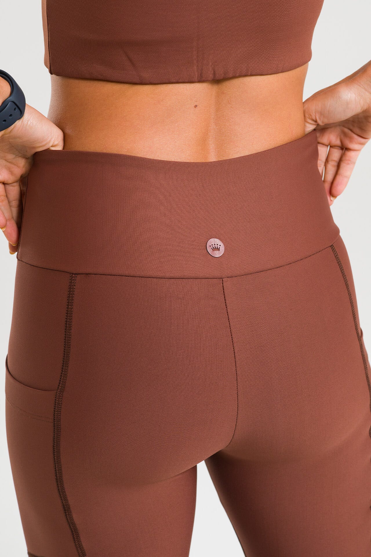 Calça Feminina Legging Up - Marrom