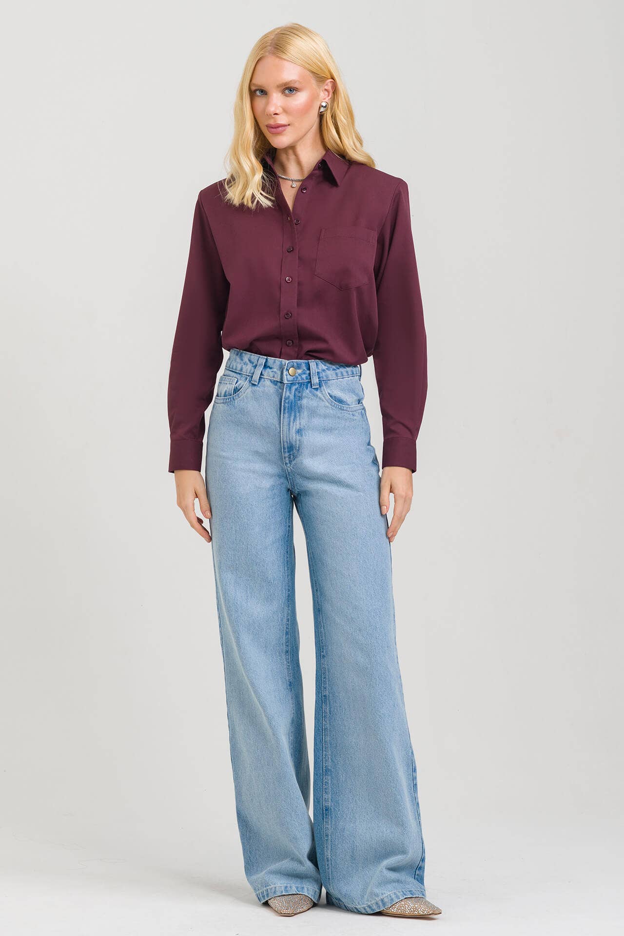 Calça Feminina Kim By CN - Jeans