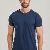 Camiseta Masculina Pima Cherie - Azul Marinho