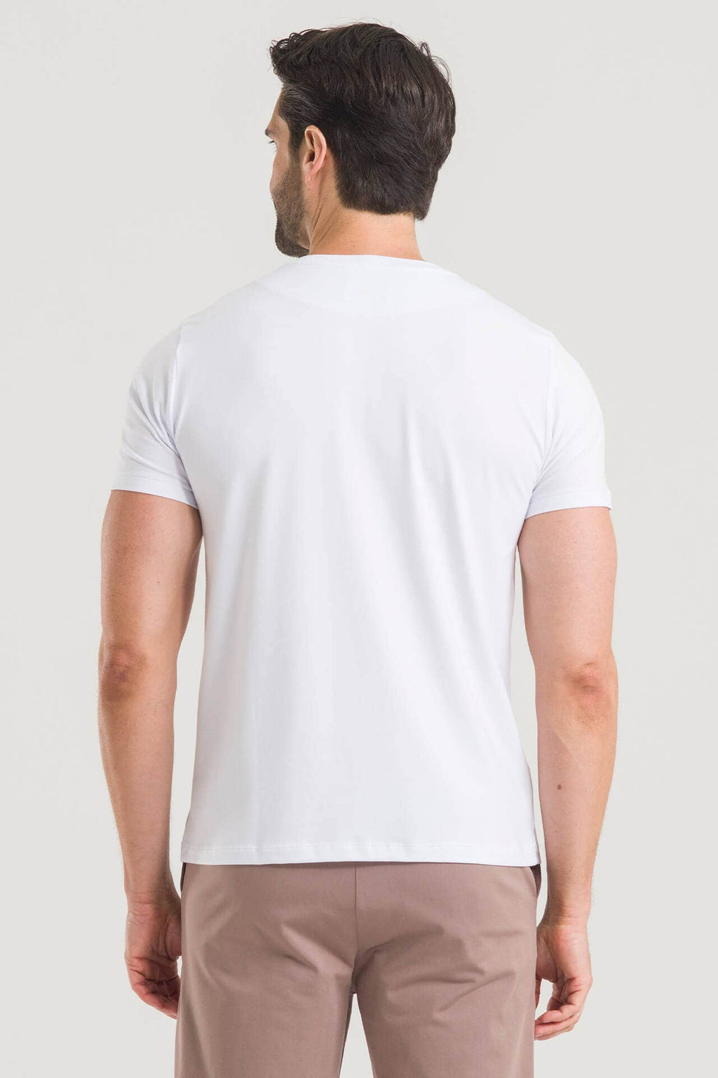 Camiseta Masculina Pima Cherie - Branca