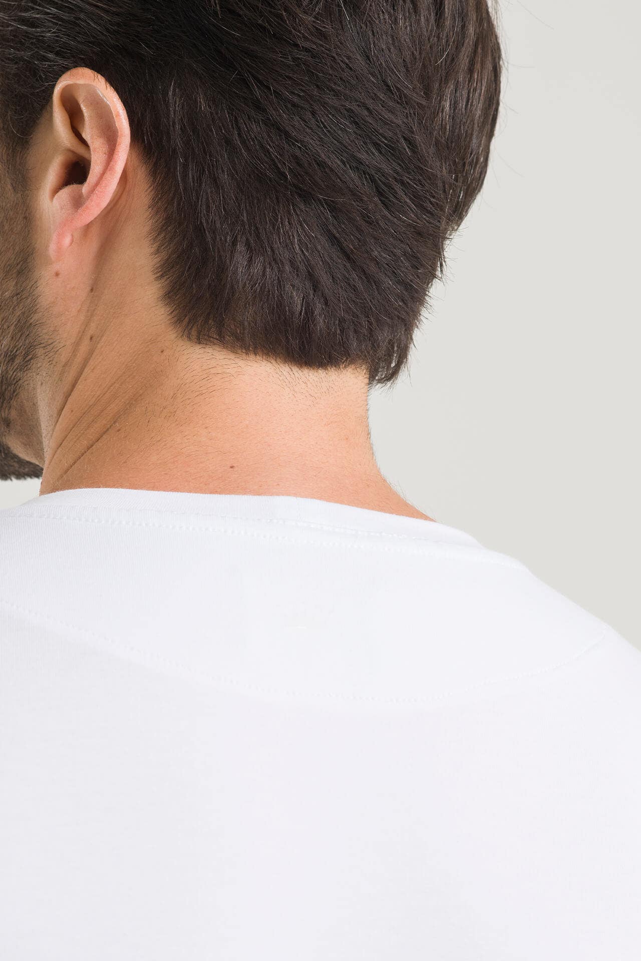 Camiseta Masculina Pima Cherie - Branca