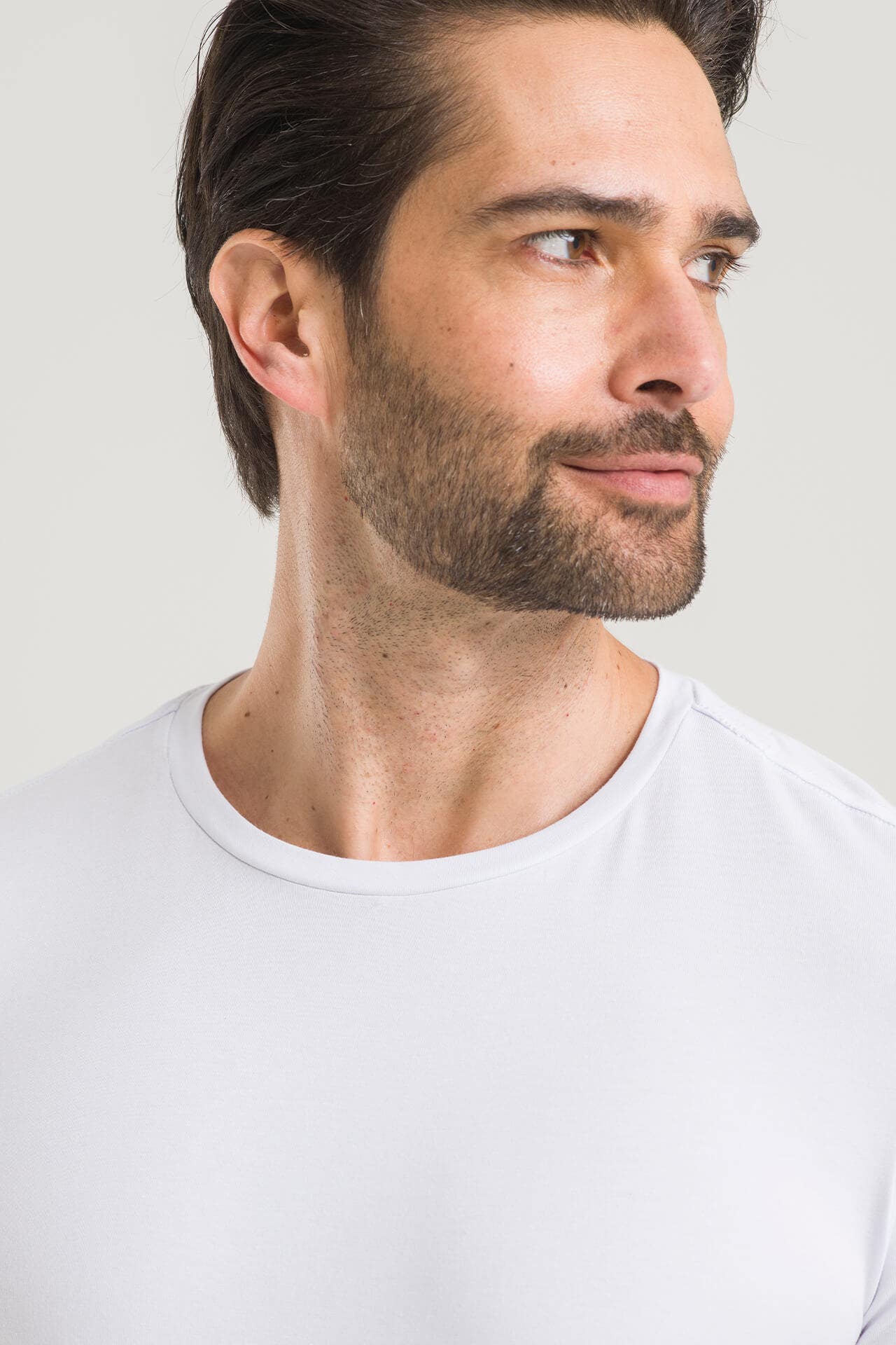 Camiseta Masculina Pima Cherie - Branca