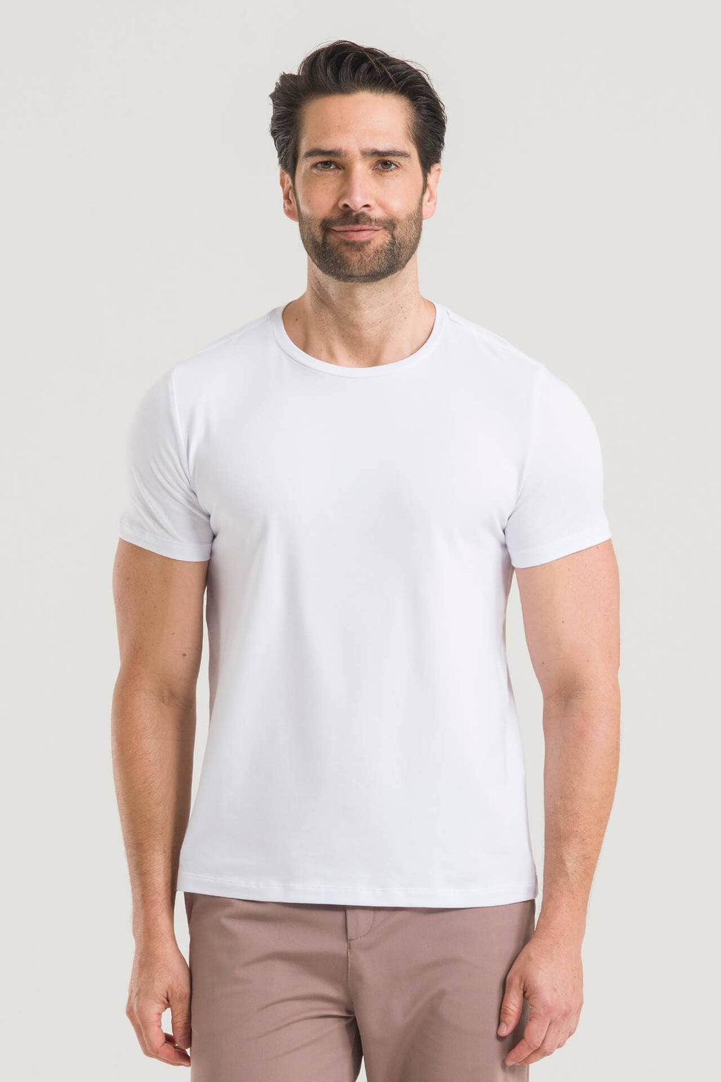 Camiseta Masculina Pima Cherie - Branca