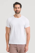 Camiseta Masculina Pima Cherie - Branca