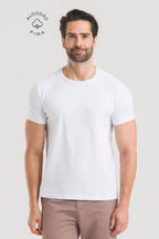 Camiseta Masculina Pima Cherie - Branca