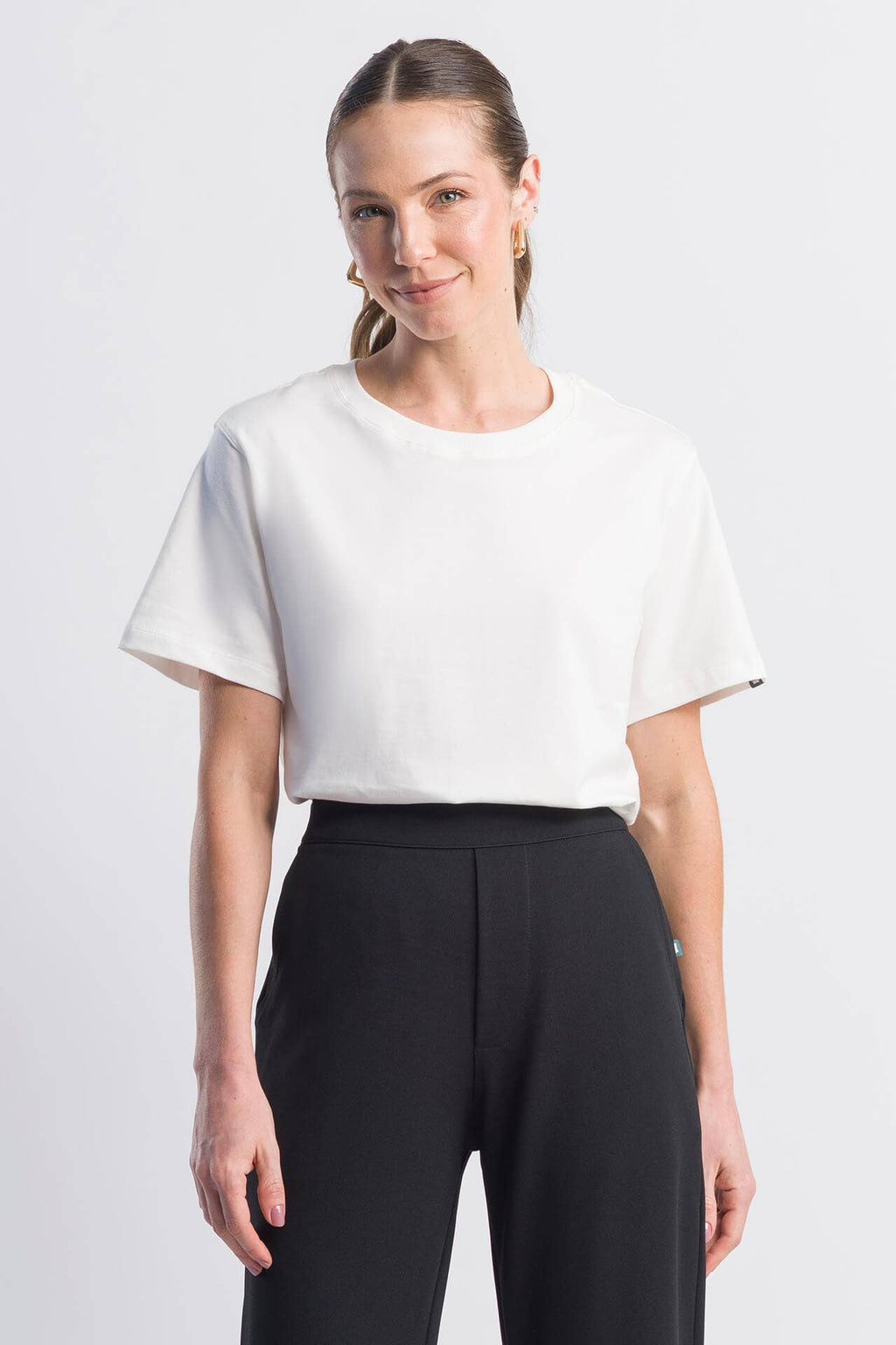 Camiseta Feminina Classic - Off White