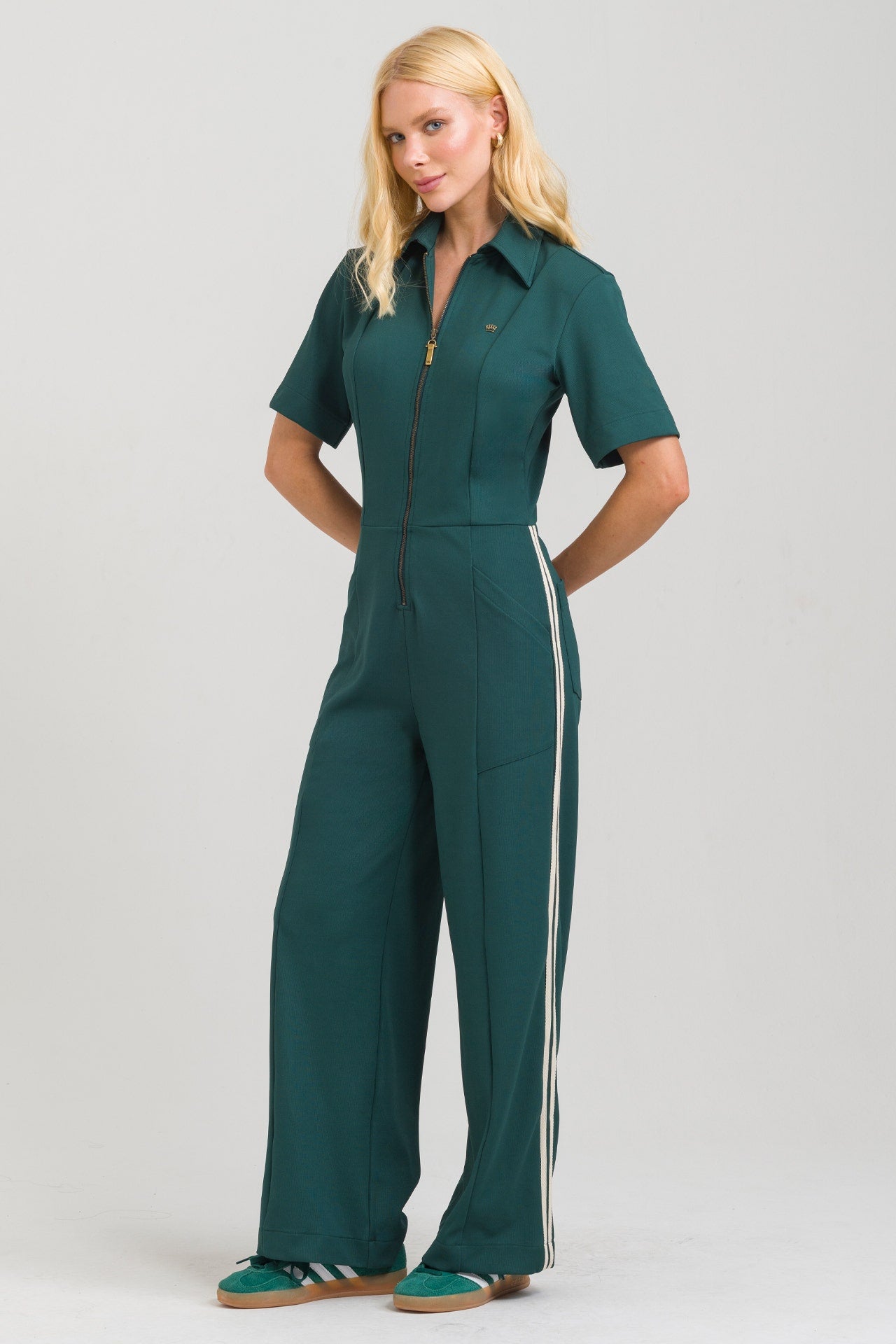 Macacão Feminino Jump - Verde Botanic