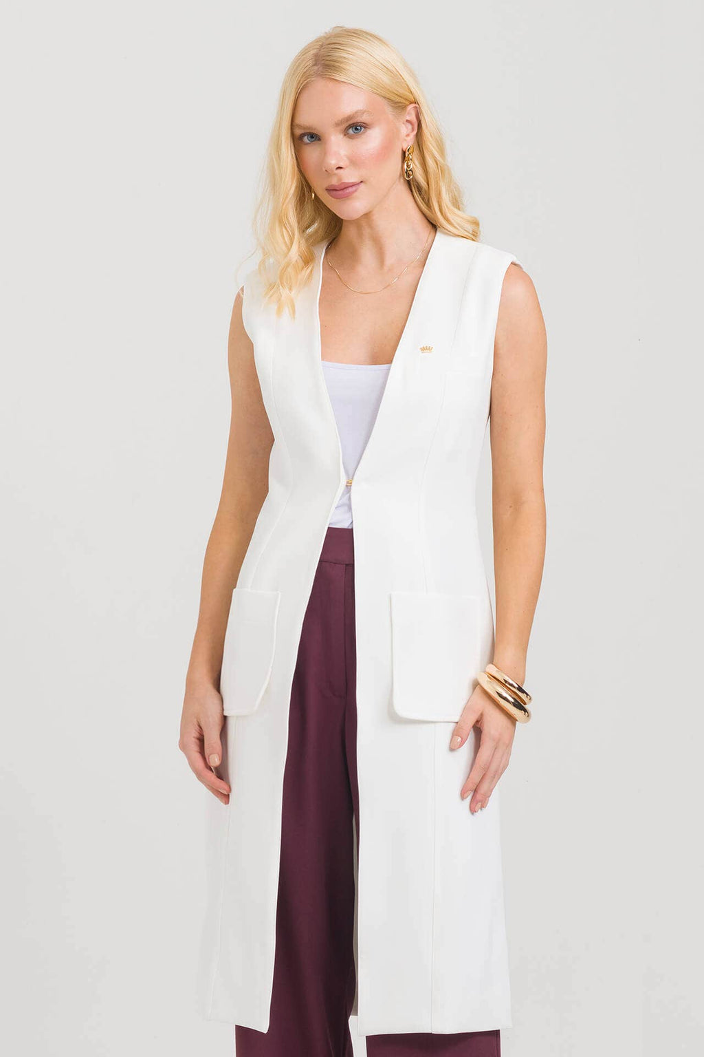 Colete Feminino Laura - Off White