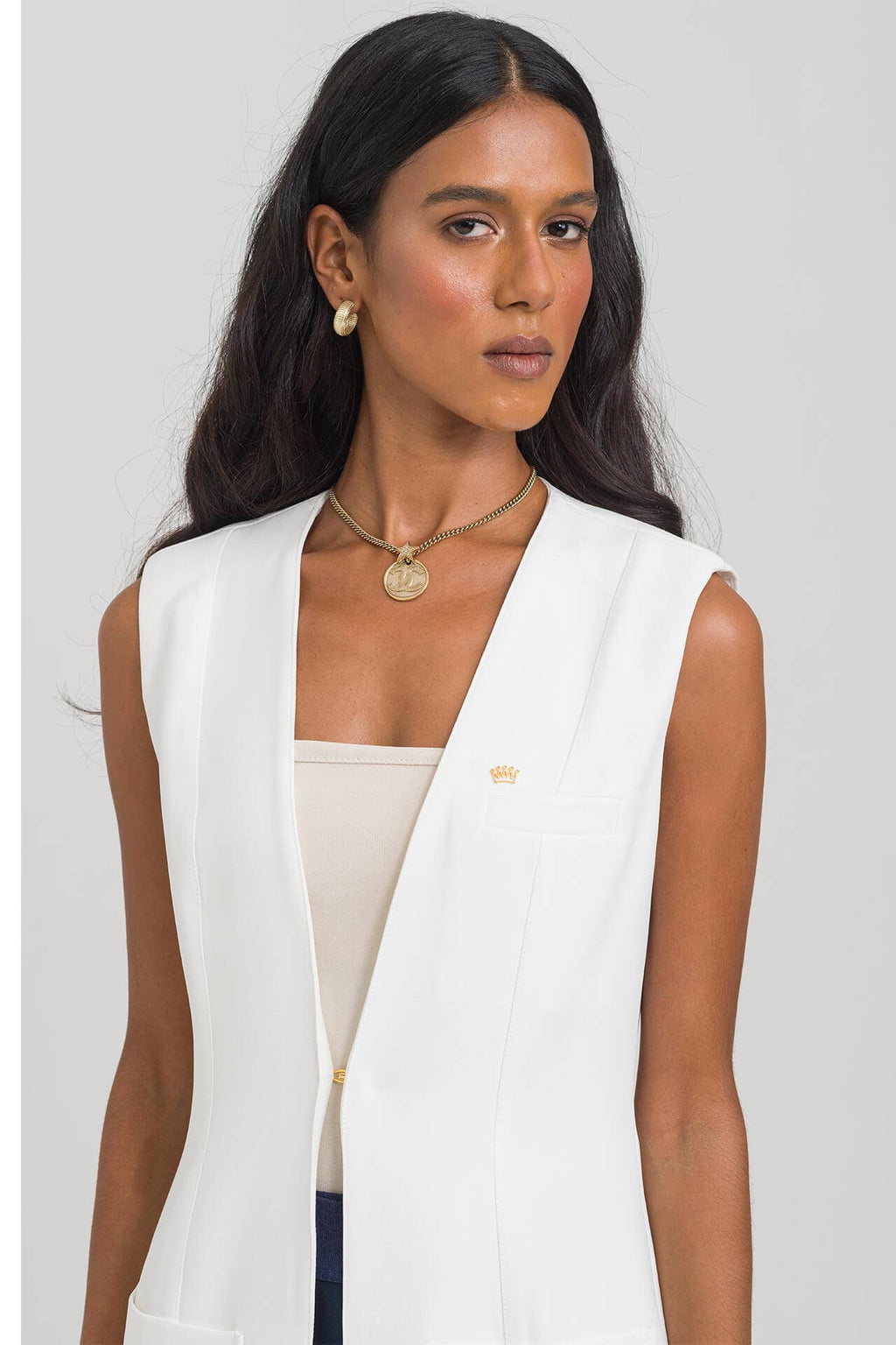 Colete Feminino Laura - Off White