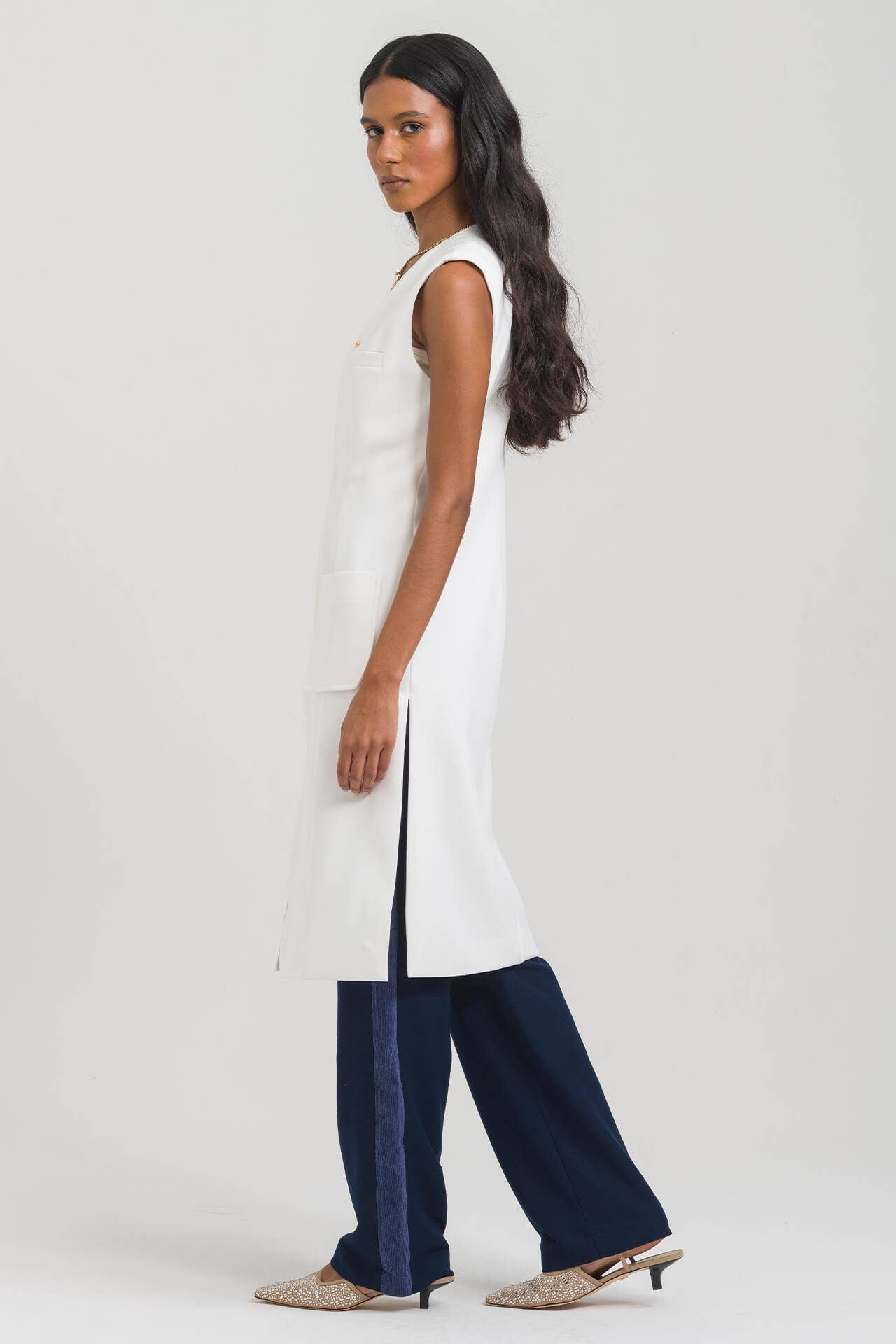 Colete Feminino Laura - Off White