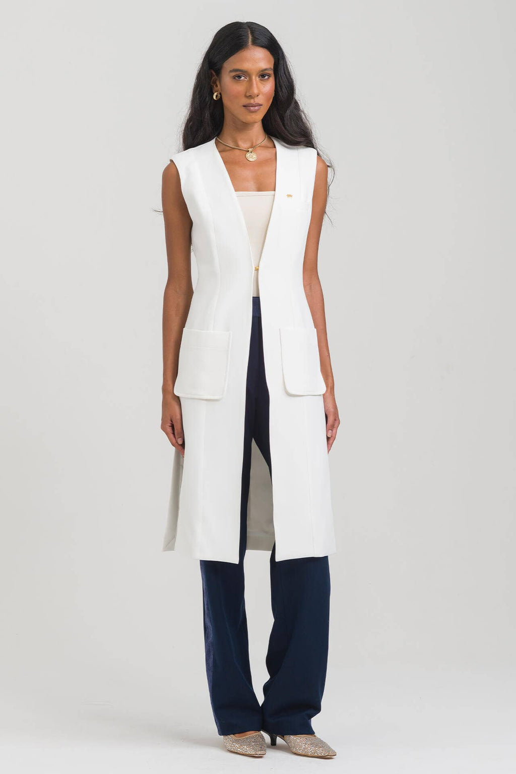 Colete Feminino Laura - Off White