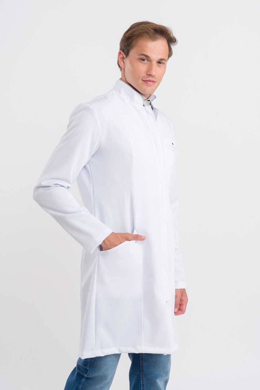 Jaleco Elegance Masculino - Branco