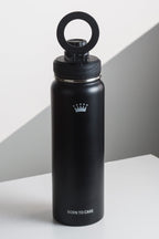 Garrafa Com Suporte Wellness - Preta