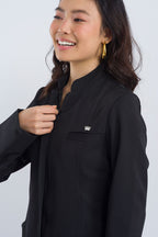 Jaleco Elegance Feminino - Preto