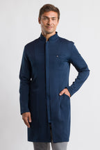 Jaleco Elegance Masculino - Azul Noite
