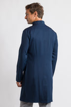 Jaleco Elegance Masculino - Azul Noite