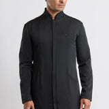 Jaleco Elegance Masculino - Preto