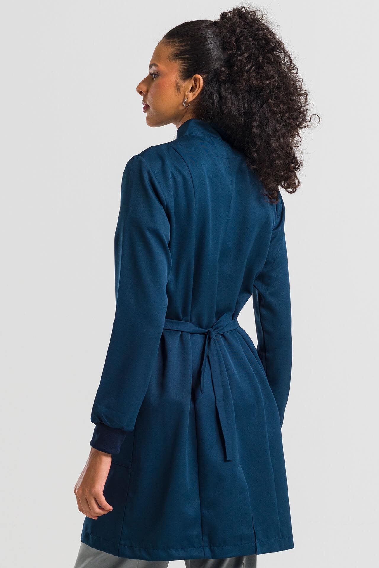 Jaleco Basic Feminino - Azul Marinho