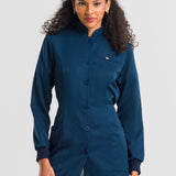 Jaleco Basic Feminino - Azul Marinho