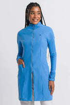 Jaleco Feminino Boost - Azul Claro