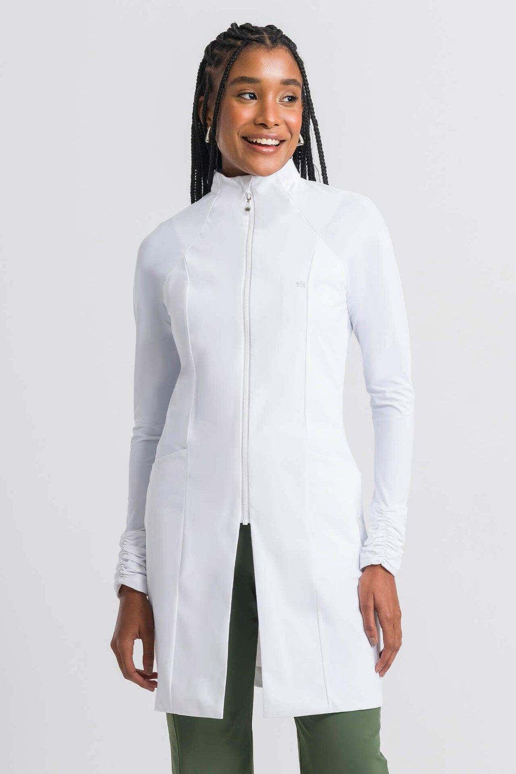Jaleco Feminino Boost - Branco