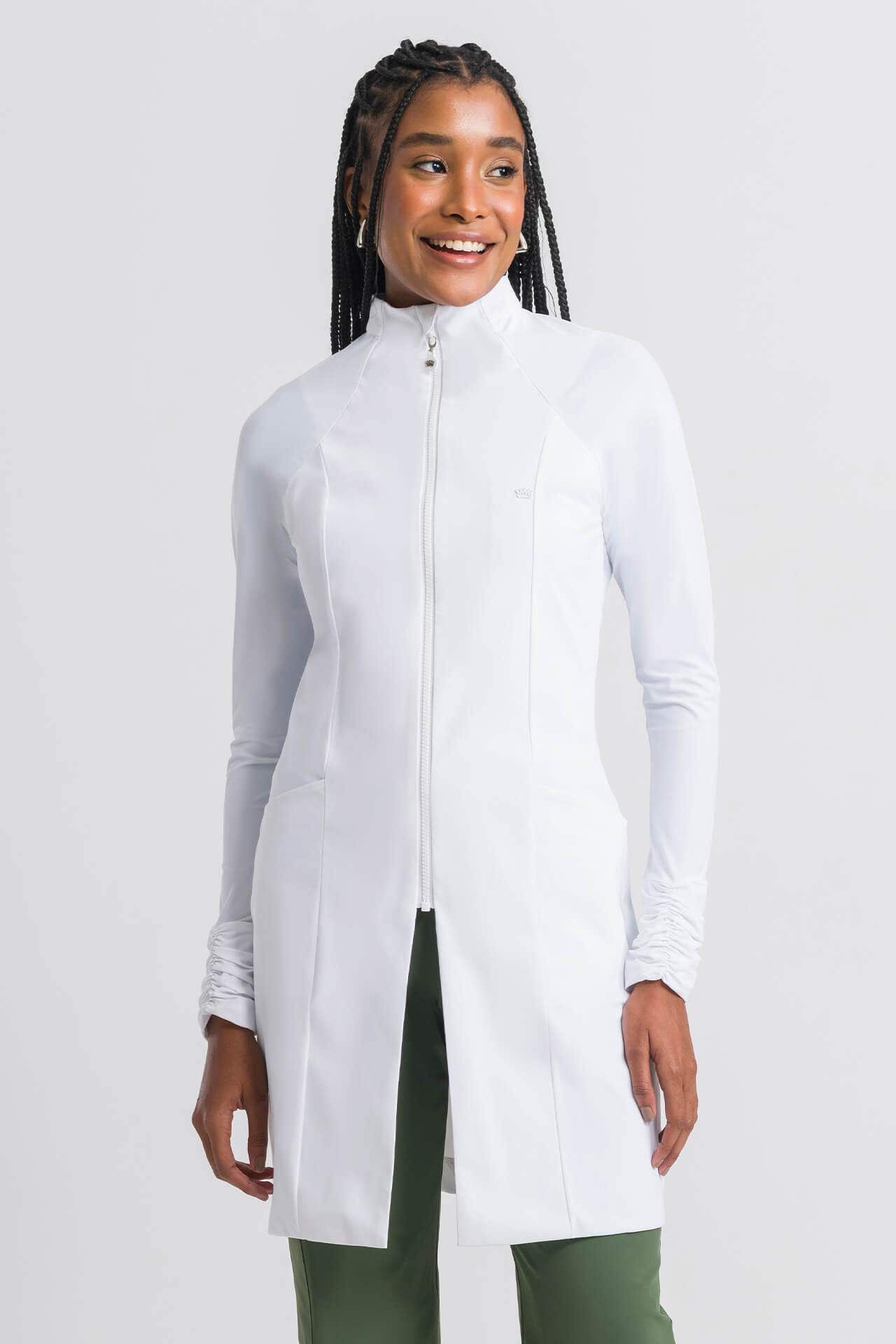 Jaleco Feminino Boost - Branco