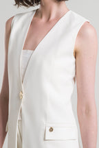 Jaleco Feminino Classy - Off White